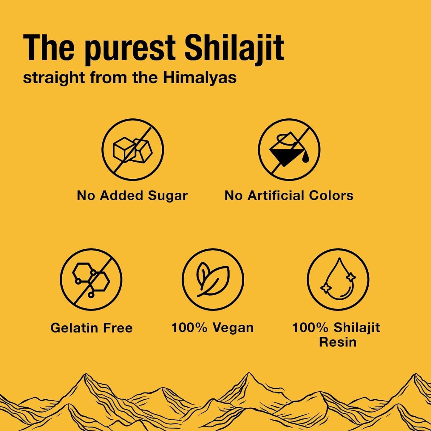 Gomitas de shilajit puro de Arete